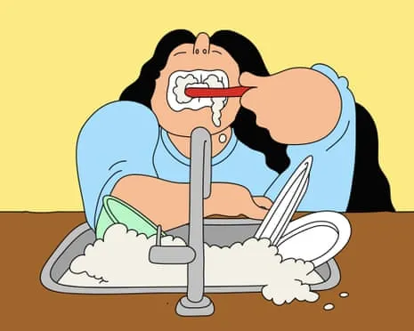 Should My Roommate Cease Cleaning Their Teeth at the Kitchen Sink?